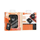 MOXOM 20000mAh PD35W SCP22.5W Power Bank With Type-C and Lightning Cables - Black