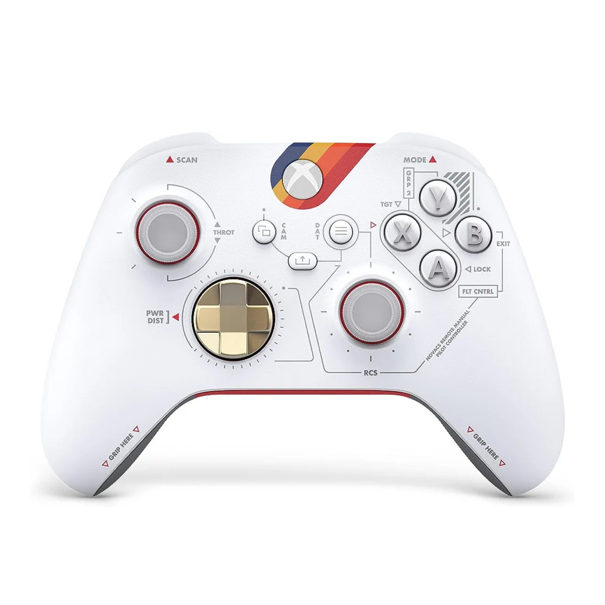 Gaming Controller White Black And Gold Xbox One Controller Custom