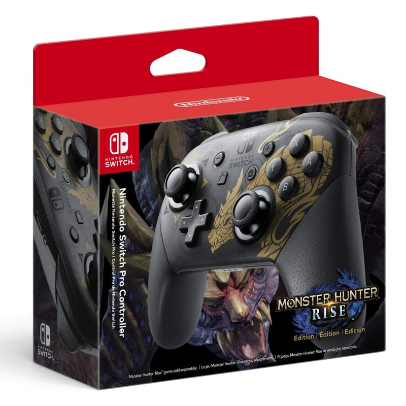 Nintendo Switch Wireless Pro Controller - Monster Hunter Rise Edition