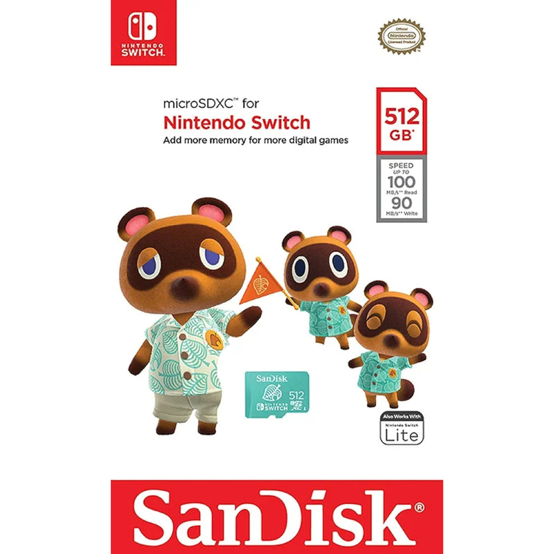 SanDisk microSDXC UHS-I Card for Nintendo Switch