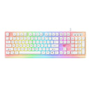 Havit KB876L Wired RGB backlighting Gaming Keyboard_White