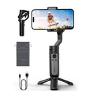 Hohem iSteady XE Phone Gimbal Stabilizer (2023) with a Magnatic Light