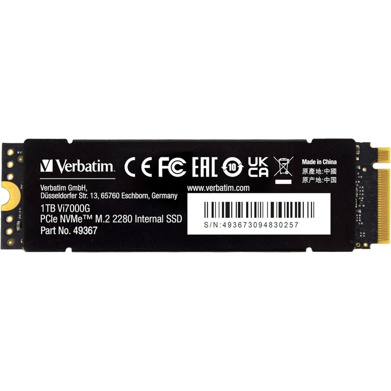 Verbatim Vi7000G NVMe M.2 Internal SSD For Playstation 5 | PS5