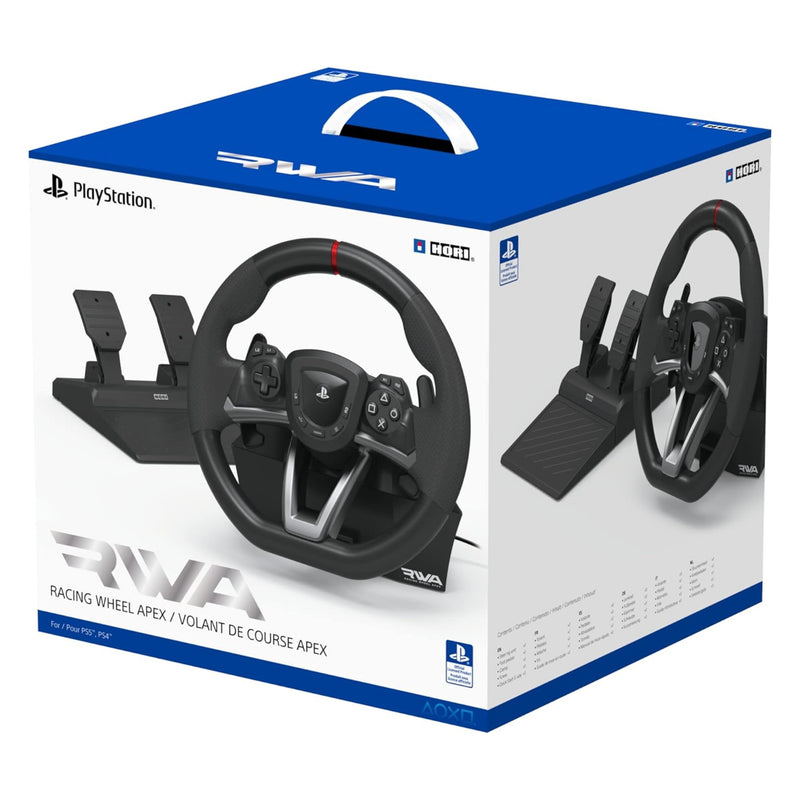 HORI Racing Wheel Apex for Playstation 5, PlayStation 4 and PC - Officially Licensed by Sony