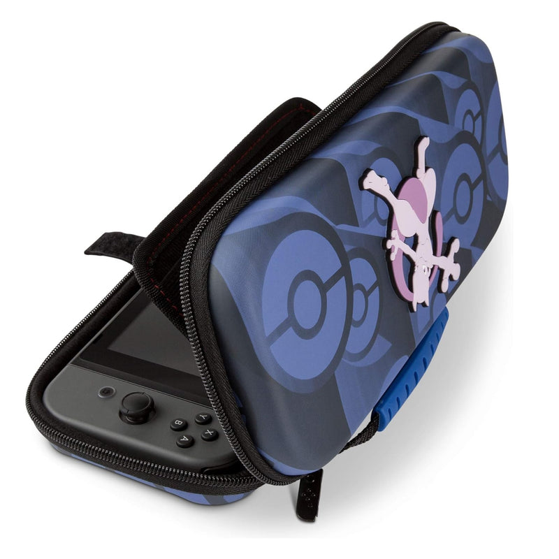 PowerA Travel Protection Case For Nintendo Switch with Carry Handle, Officially Licensed - Pokémon Mewtwo