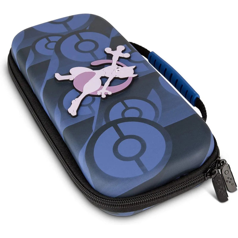 PowerA Travel Protection Case For Nintendo Switch with Carry Handle, Officially Licensed - Pokémon Mewtwo