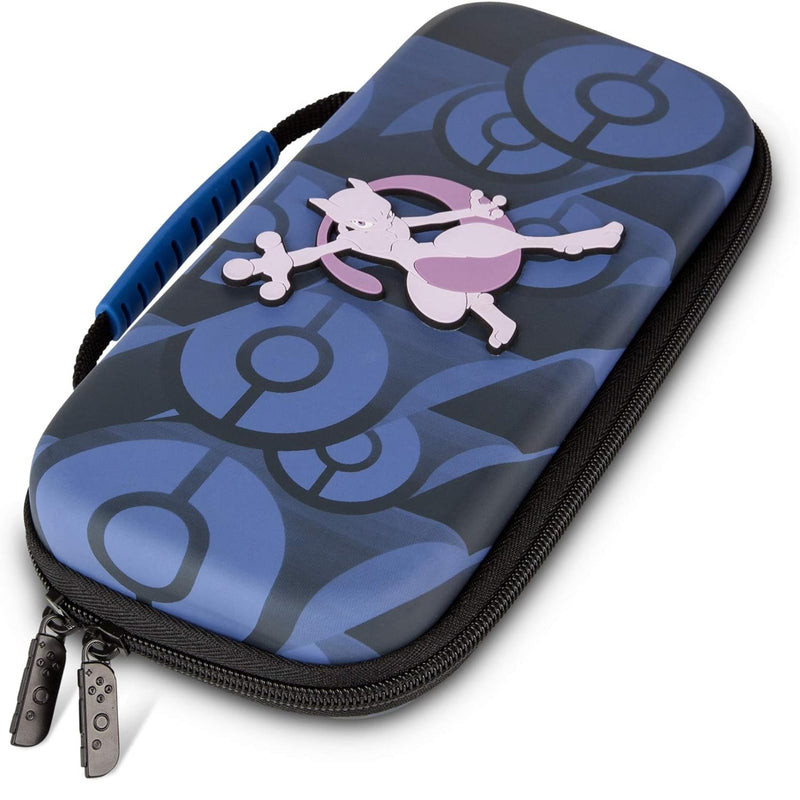 PowerA Travel Protection Case For Nintendo Switch with Carry Handle, Officially Licensed - Pokémon Mewtwo