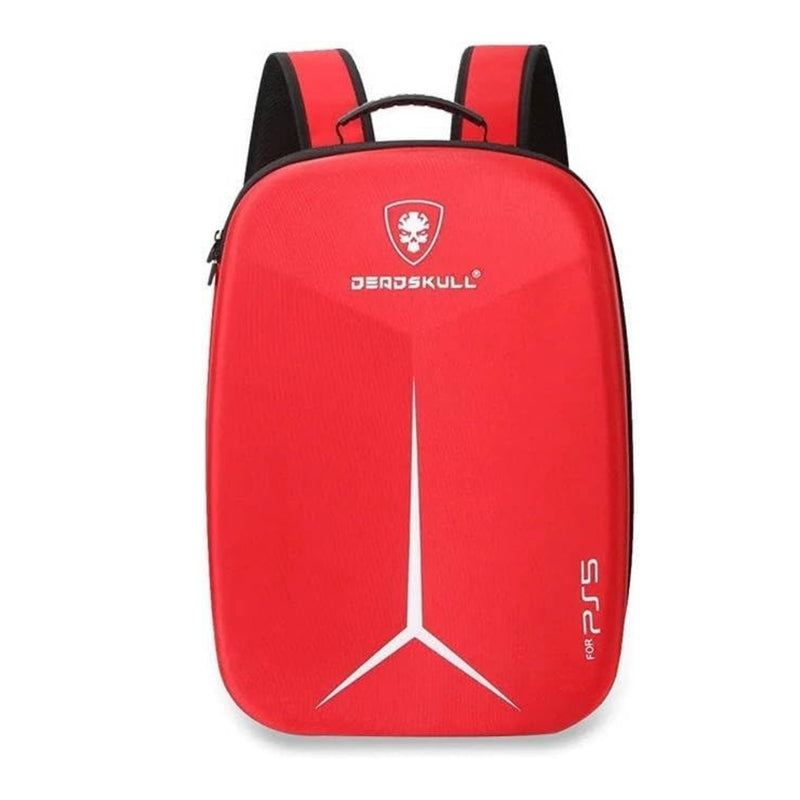 DeadSkull PS5 Backpack Large Capacity Travel Case for Ps5 Console, Storage for Controller, Game Discs, and Gaming Accessories