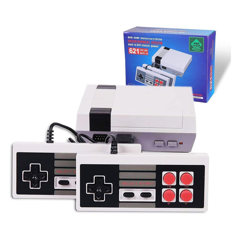 Classic Retro Game Console with 621 8bit Games - HDMI Output