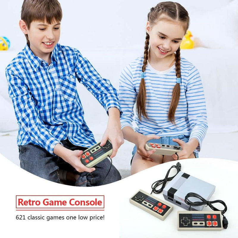 Classic Retro Game Console with 621 8bit Games - HDMI Output