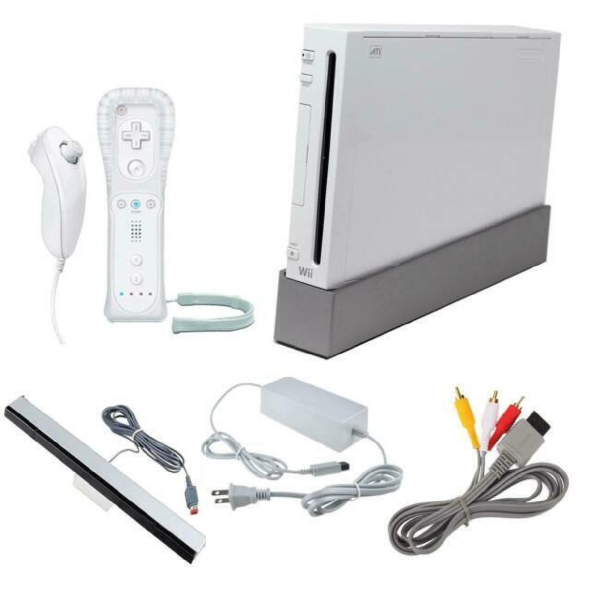 Nintendo Wii White Console with 200+ Games