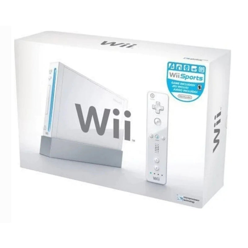 Nintendo Wii White Console with 200+ Games - Main Image