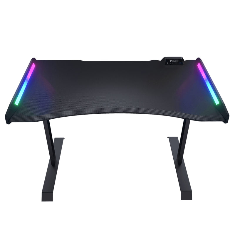 COUGAR Mars 120 49" Gaming Desk with Dazzling ARGB Lighting Effects and Ergonomic Design