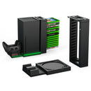 Dobe TYX-0667 Multifunctional Stand Dual Controller Charger Charging Dock Station Game Storage Rack For Xbox Series X