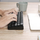 RK ROYAL KLUDGE RK61 RGB Triple Mode BT5.0/2.4G/USB-C 60% Hot-swappable Switches Mechanical Gaming Keyboard - Black