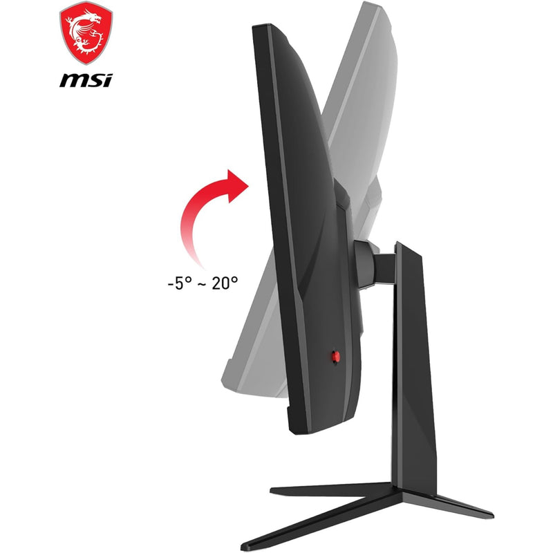 MSI G24C4 E2 24 Inch Fhd Curved Gaming Monitor - 1500R 1920 X 1080 Va Panel, 180Hz / 1Ms, Black