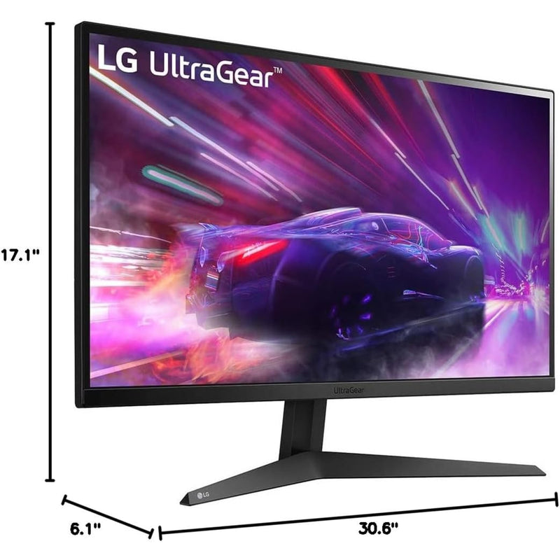 LG 27GQ50F-B 27 Inch Full HD (1920 x 1080) Ultragear Gaming Monitor with 165Hz and 1ms Motion Blur Reduction, AMD FreeSync Premium and 3-Side Virtually Borderless Design,Black