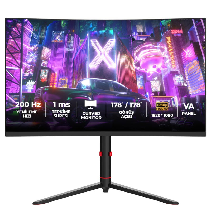 Havit GSC102 28" inch 200Hz Full HD 1920×1080 VA Curved Gaming Monitor 