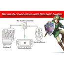 MIX master Convertor Set RGB Gaming Keyboard & Mouse Combo Pack for PS3 / PS4 / PS5 / Xbox One / Xbox Series S|X / Nintendo Switch