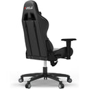 Furgle Gaming Chair, Racing Style High-Back Office Chair with Adjustable Armrests, PU Leather Ergonomic Video Game Chair with Headrest and Lumbar Support, Rocking Mode - Black/White