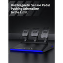 PXN V99 Gaming Steering wheel 3.2nm force feedback Racing wheel 270/900, Dismantle, with Hall magnetic induction pedal, 6+1 gear shift rod pc for PS5/PS4/PS3/Xbox One/Series X/S PC