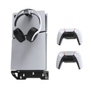 Dobe Wall mount bracket, Wall Stand For PS5 Slim & Fat Console & Controllers