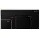 HyperX Pulsefire Gaming Mouse Pad Precise Cloth Surface, Anti-Fray Stitching, Non-Slip Rubber Base, Desk Mat Black