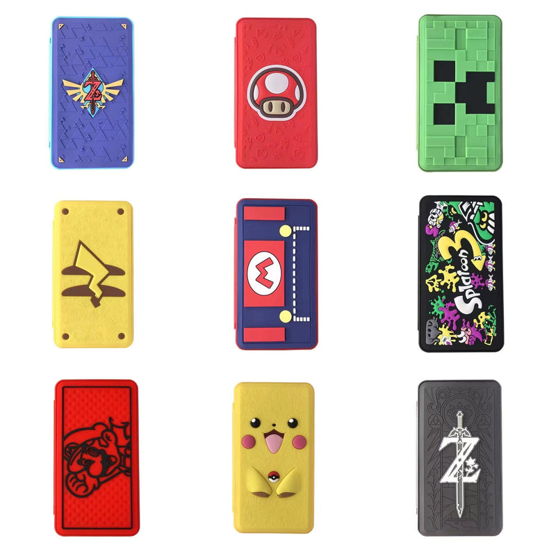nintendo switch game card case pokemon 3D Pattern Game Card Case for Nintendo Switch with 24 Game Card Slots