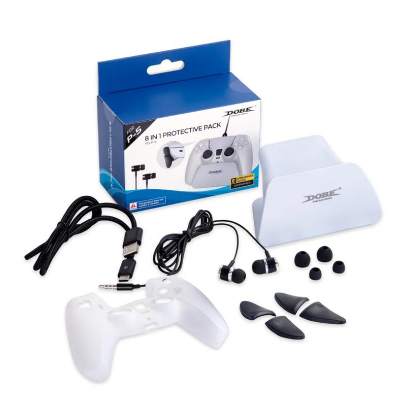 Dobe 8 in 1 Pack For PlayStation 5 | PS5
