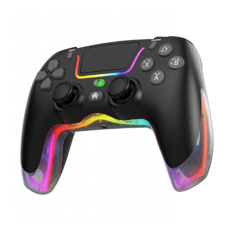 P07 Wireless Controller with Dual Vibration/6-Axis Gyro/RGB Modes/Macro M1,M2/Turbo Boost for PS3/PS4/Nintedno Switch/PC/ Mobile Phones