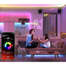 RGB Neon Rope Lights IP67 Waterproof, Bluetooth APP Control, Flexible Silicone Design
