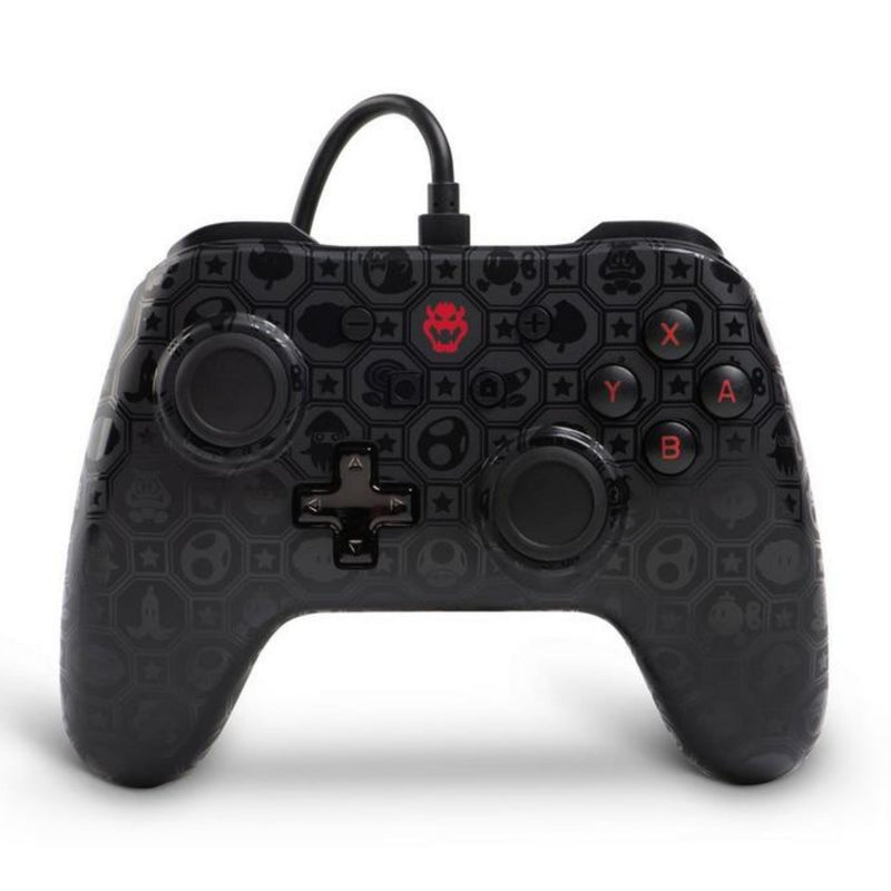 Super Mario Bros. Bowser Shadow Wired Controller for Nintendo Switch