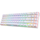 RK ROYAL KLUDGE RK71 RGB Dual Mode Wireless/Wired 70% Mechanical Gaming Keyboard - white