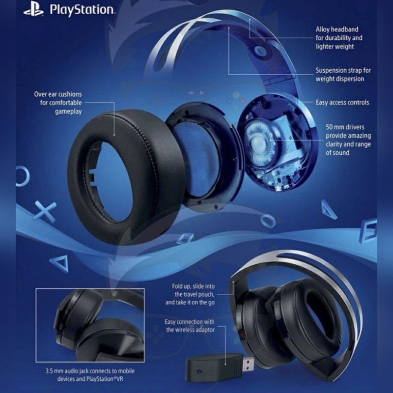 PlayStation 4 Platinum Wireless Headset