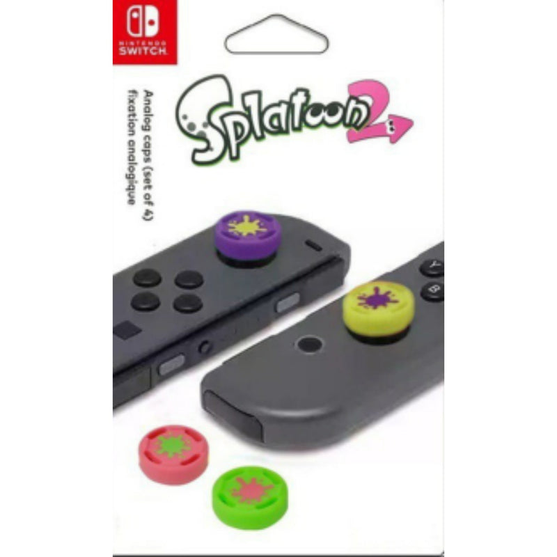 Silicone Thumb Grips For Nintendo Switch  Splatoon Set Nintendo Switch Accessory