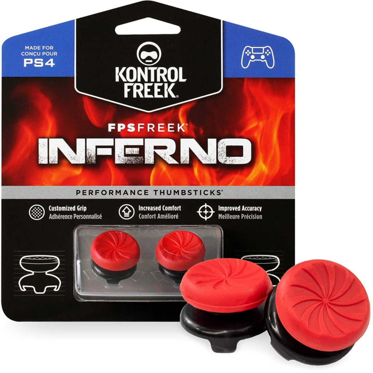 KontrolFreek Performance Thumbsticks For PlayStation 4 PlayStation 5