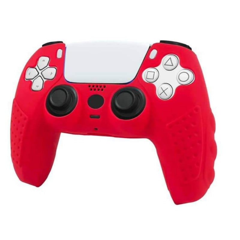 Silicone Anti-Slip Cover with two Thumb Grips For playStation 5 Controller