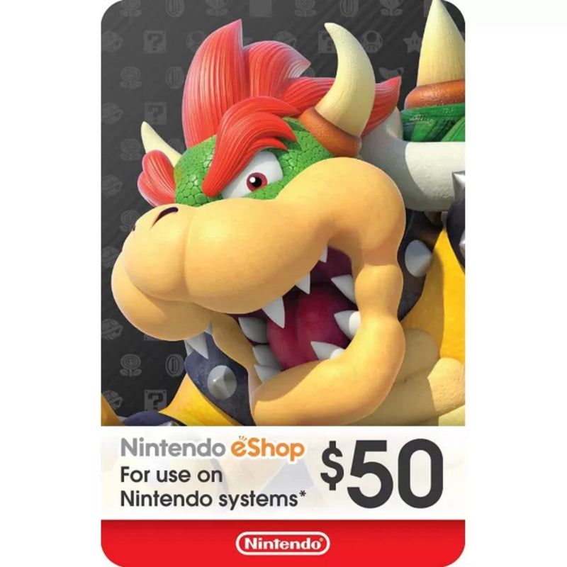 USA Nintendo eShop 50$ Card
