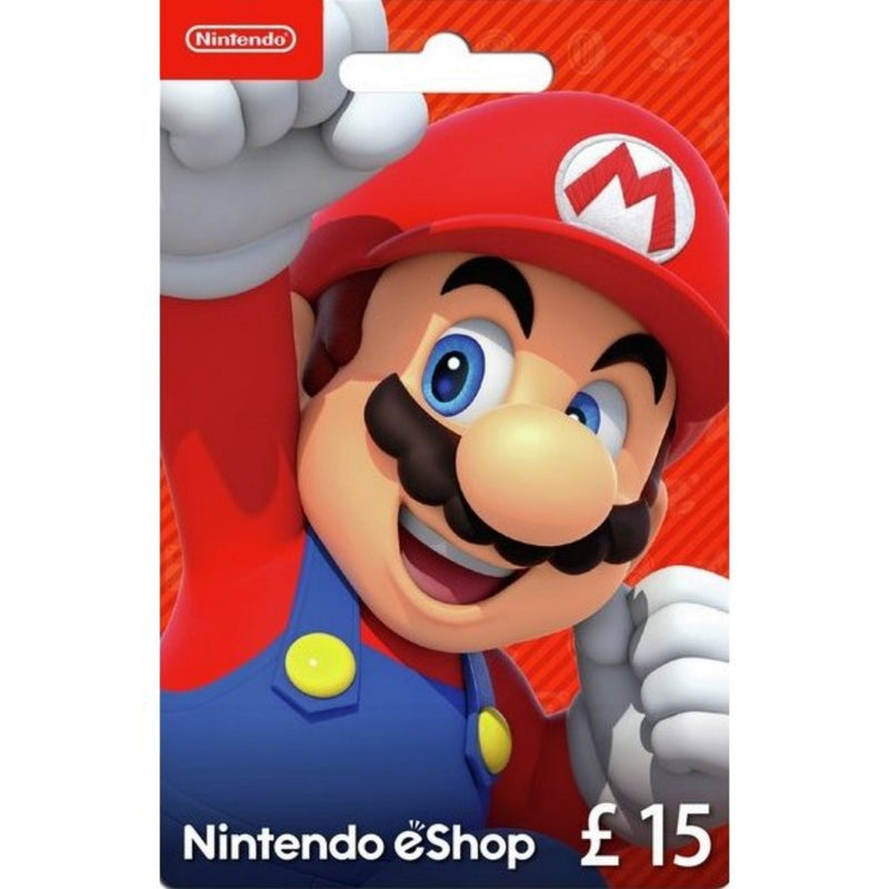 UK Nintendo eShop 15 GBP Card