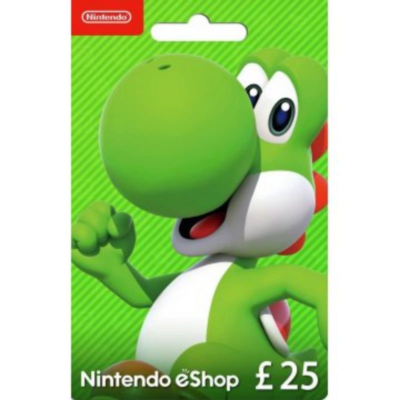 UK Nintendo eShop 25 GBP Card