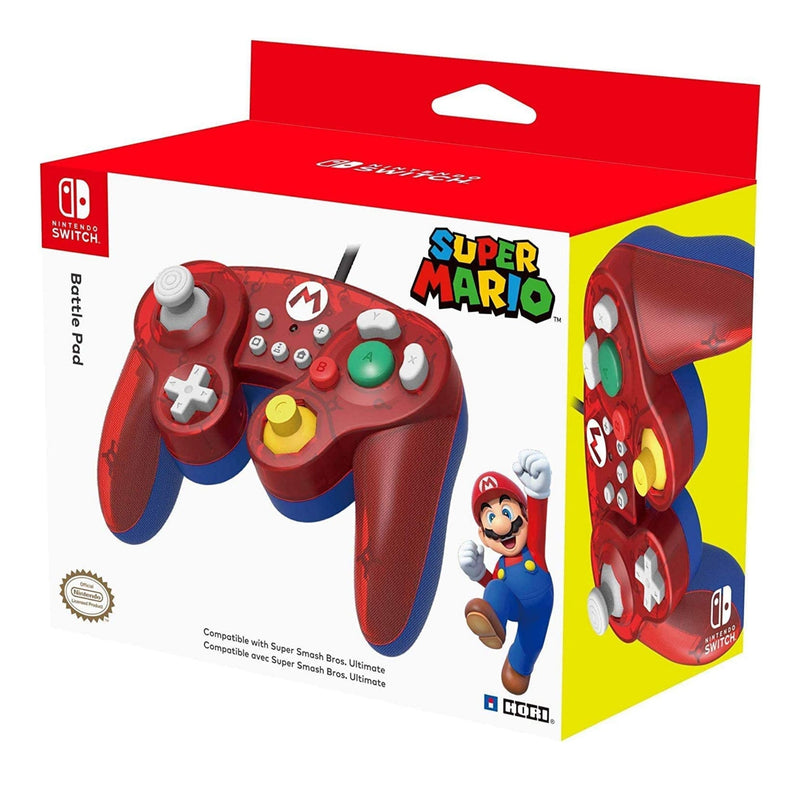 HORI Nintendo Switch Battle Pad Controller - Mario Edition