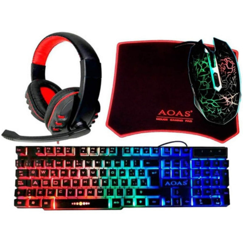 As-1088 4 In 1 Best Budget Gaming Combo Keyboard