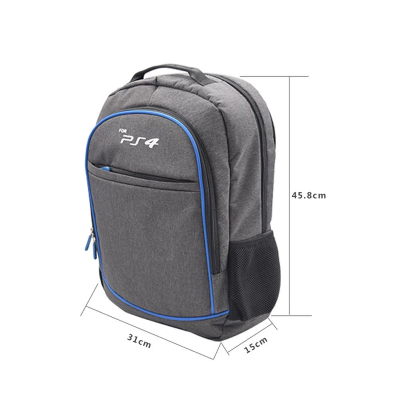 best backpack to carry a ps4 and laptop PGmoon Travel Compatible with PS5/PS5 Slim/PS5 Pro/PS4 Console Expandable design can store more stuff and anti theft pocket can protect valuable things AKOZLIN Travel Gaming Console Backpack