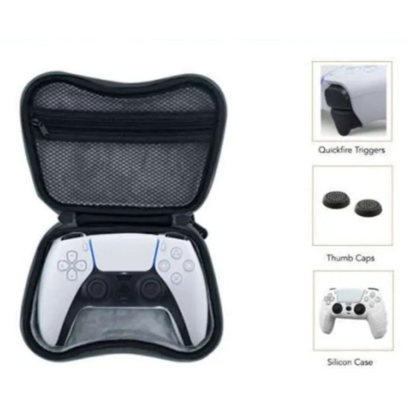 Lucky Fox 6 In 1 Protective Kit For Ps5 Dualsense Controller Playstation 5 Accessory