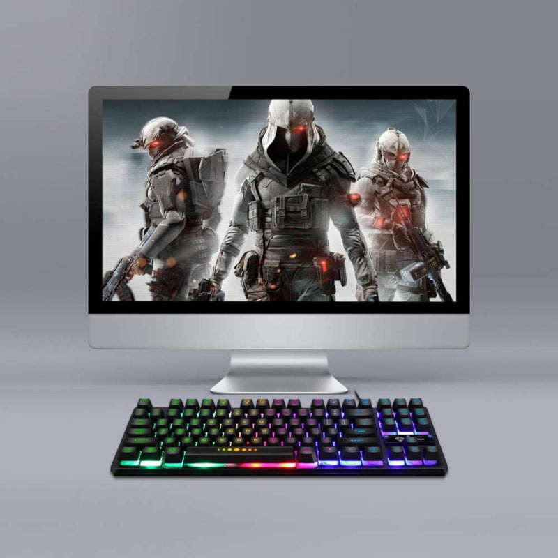 M880 Rgb 87 Key Gaming Keyboard