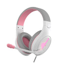 Pink MEETION HP021 Gaming Headset headphone 
