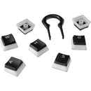 HyperX Pudding Keycaps - Double Shot PBT Keycap Full Key Set - Black