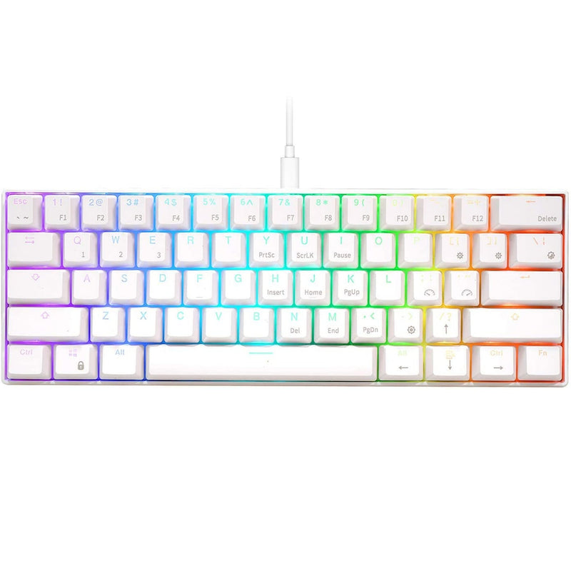 ROYAL KLUDGE RK61 RGB Dual Mode Wireless/Wired 60% Mechanical Gaming Keyboard