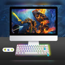 Rk Royal Kludge Rk61 Rgb Dual Mode Wireless/wired 60% Mechanical Gaming Keyboard - White