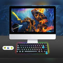 Rk Royal Kludge Rk61 Rgb Dual Mode Wireless/wired 60% Mechanical Gaming Keyboard - Black